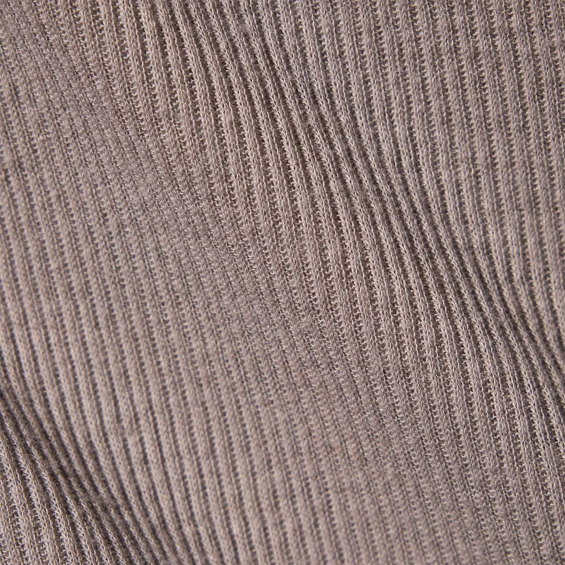 Cashmere Rib Funnel Neck Dress - Dapple