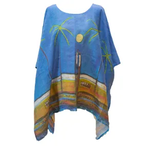 Island Sunrise Poncho