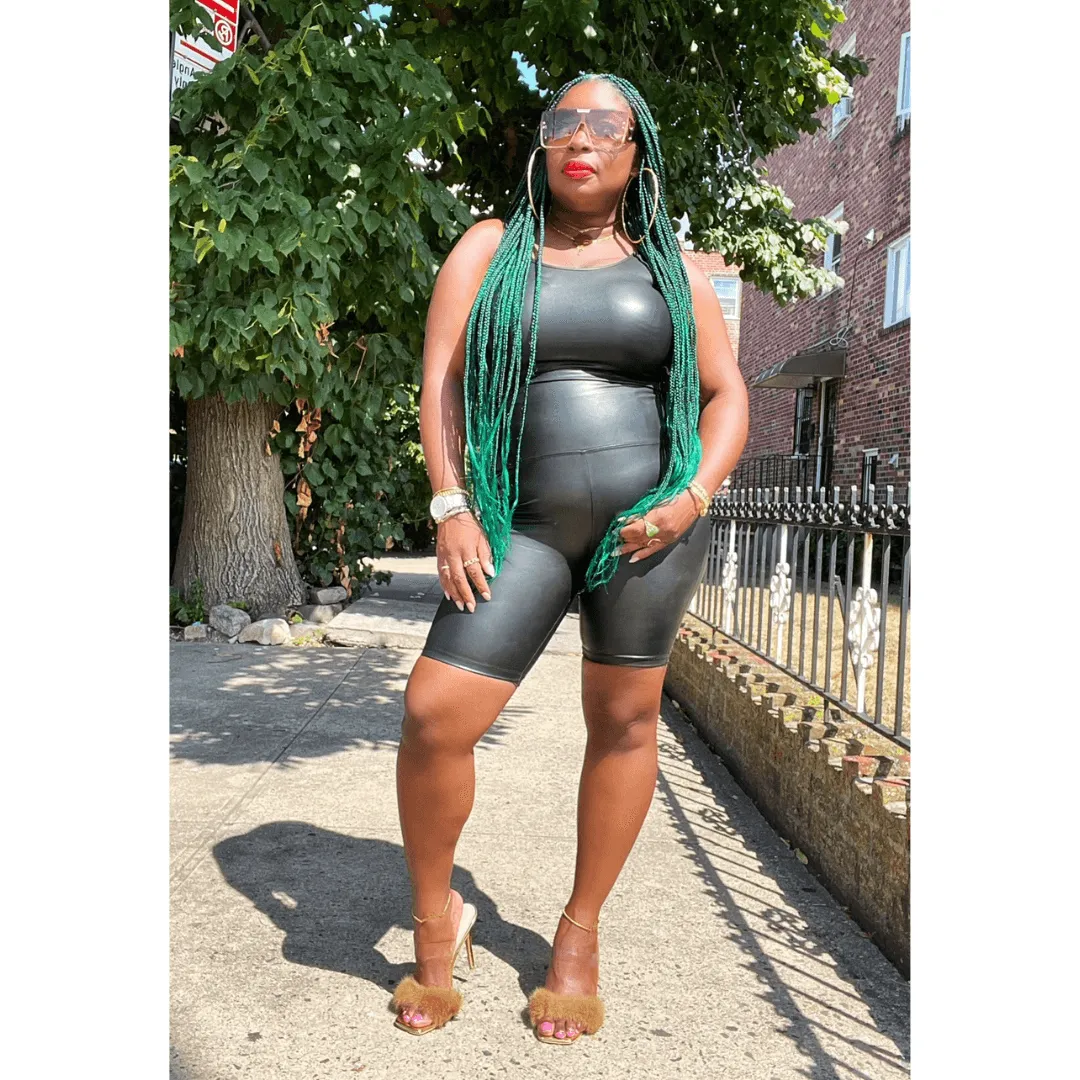 Vegan Leather Biker Set (2 Colors)